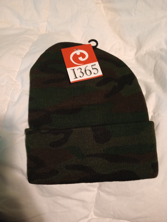 Camo beanie