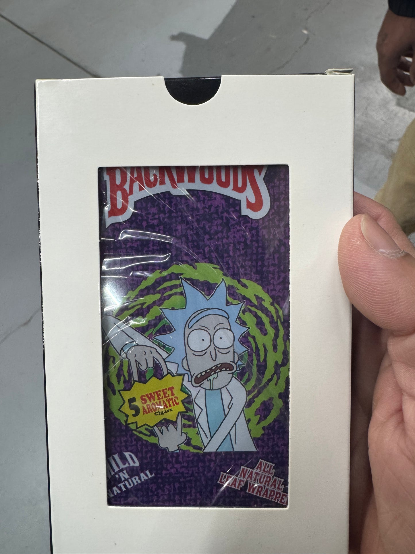 Backwoods Rick and Morty digital scale